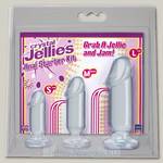 Набор из трех анальных стимуляторов Anal Trainer Kit, прозрачный