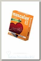 Презервативы Masculan с колечками и пупырышками, 3 шт