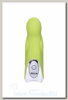 Женский вибратор интимный небольшой Dolce Jaxon Fresh Lime