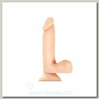 Супер реалистичный фаллоимитатор 6 DILDO COLOURS, 18,8 см