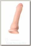Фаллос реалистик на присоске с головкой Toyfa Realstick Elite, 18 см