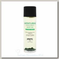 Натуральное масло для массажа с драгоценными камнями Exsens Aventurine Avocado, 100 мл