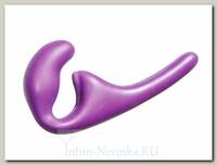 Безремневой страпон Lola Games Natural Seduction, фиолетовый