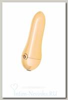 Золотистый клиторальный стимулятор Waname Mirage, 9 см