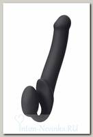Безремневой страпон Strap-on-me, 25 см, черный