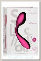 Перезаряжаемый вибромассажер SILHOUETTE S8, розовый