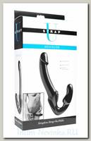 Безремневой вибрострапон Strap U Revolver II Vibrating 15.2 см, черный