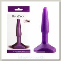Анальный стимулятор-пробка Small Anal Plug Purple, фиолетовый