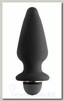 Увеличенный анальный виброплаг 5X Silicone