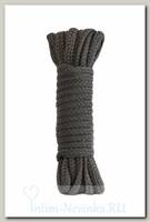BDSM веревка Bondage Collection 3 м, серая