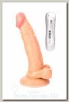 Вибратор реалистичный RealStick Nude, 7 режимов, 17 см