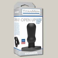 Полая анальная пробка TitanMen - Open Up, 11 см