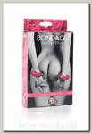 Наручники с мехом Bondage Furry Cuffs, розовые