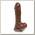 Фалоимитатор 7 inch Realistic Cock, коричневый