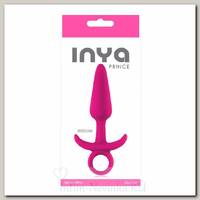Анальная пробка средняя Inya Prince - Medium, розовая