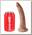 Реалистичный фаллоимитатор с присоской King Cock PipeDream 16.5 см, коричневый