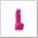 Пенис на присоске Colours Pleasures Pink, розовый 10,2 см
