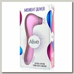 Бесконтактный стимулятор клитора Midnight Quiver Pink Adrien Lastic