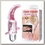 Вибратор для стимуляции клитора Vibro Finger, 7 см