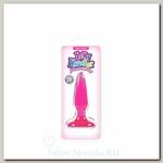 Анальная пробка мини Jelly Rancher Pleasure Plug - XS, розовая