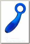 Стеклянная втулка DILDO с кольцом, 15 см