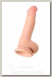 Реалистичный вибратор TOYFA RealStick Elite VIBRO, 18 см